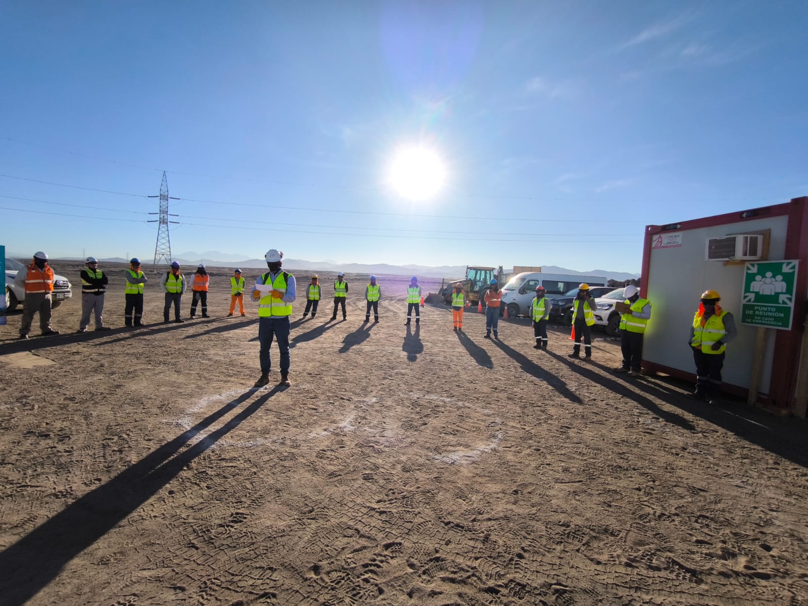 Equipo SERLEYCON en obra